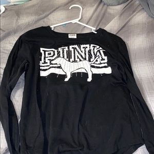 vs pink long sleeve
